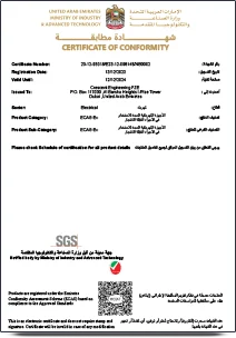 cert ecas certificate 23 12 95016 e23 12 098148 nb0002
