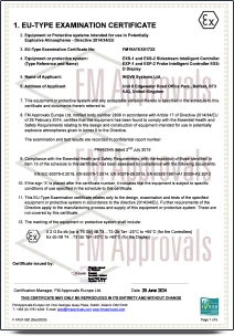 cert fm19atex0172xsupp06 exs and