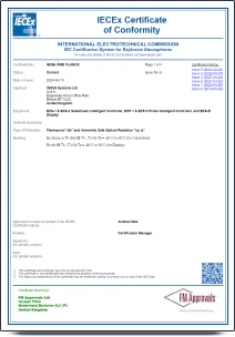 cert iecex fme 19.0003x issue 6 exs and